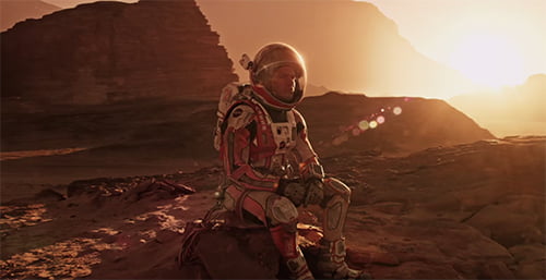 Perdido em Marte, o filme
